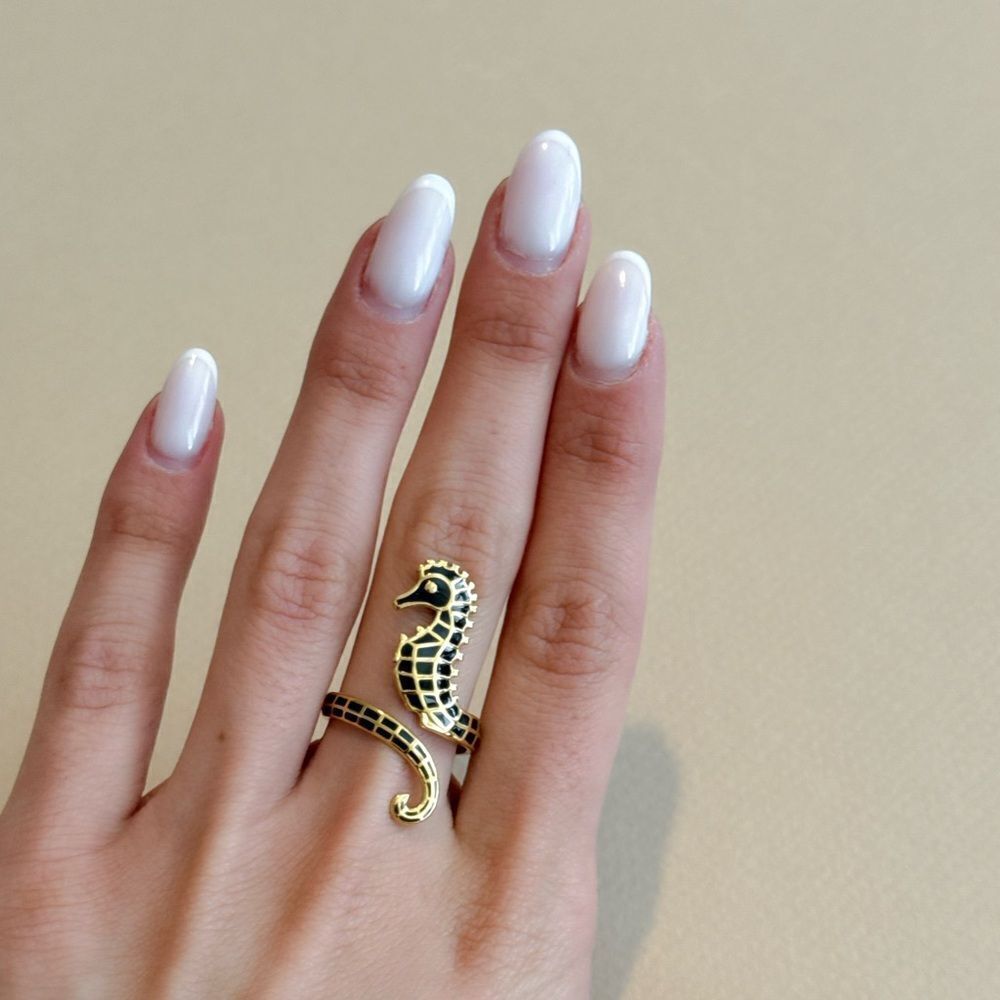Seahorse Ring N1313 - Picture 4 of 4